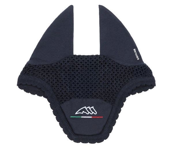 Komplet czaprak + nauszniki Equiline EQflaggy - granat