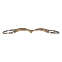 Velari wędzidło Eggbutt Single Jointed Sweet Copper 16 mm