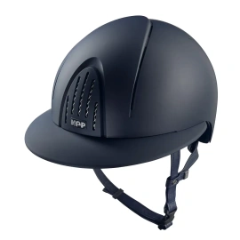 Kask KEP Smart NOVA POLO Textile - granatowy z granatowymi paskami