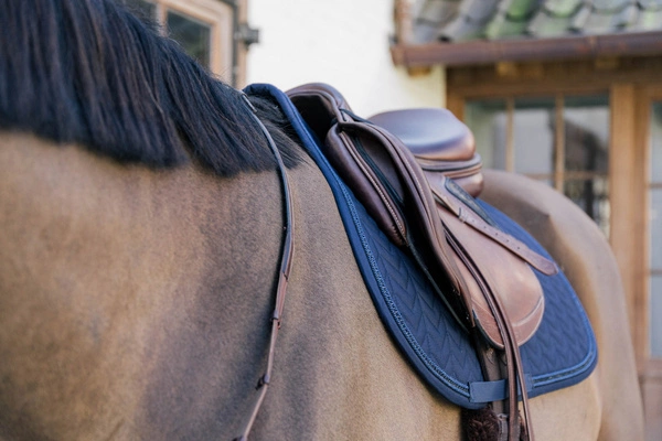 Kentucky czaprak Metal Chain - granatowy