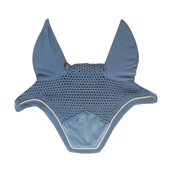 Kentucky nauszniki Velvet - błękitne