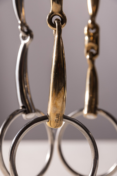 Velari wędzidło Snaffle Loose Ring Single Jointed Sweet Copper 16 mm