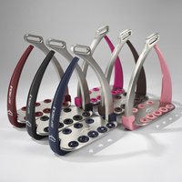 Strzemiona Veredus Vita Stirrup Steel1 - różowe