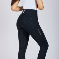 Damskie legginsy Kingsland Classic KLKatinka Full-Grip - granatowe
