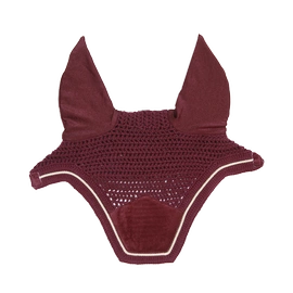 Kentucky nauszniki Velvet - bordowe