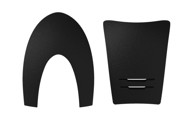 Panele KEP 2.0 Texturized Black - przód + tył