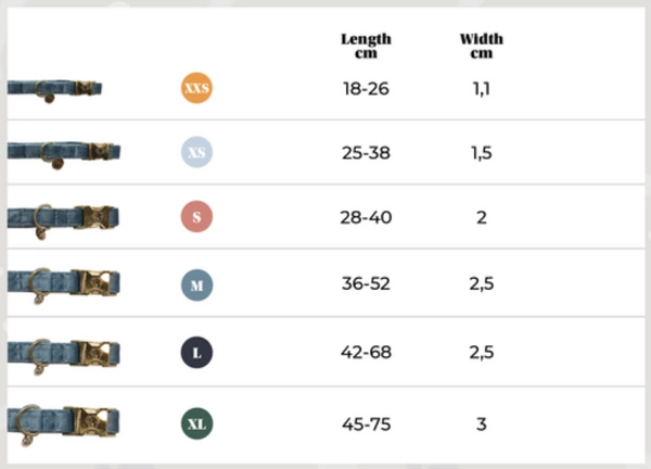 Obroża Kentucky Collar Wool - błękitna