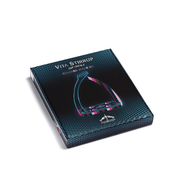 Wymienny zestaw do strzemion Veredus Vita Stirrup Steel1 - bordowe
