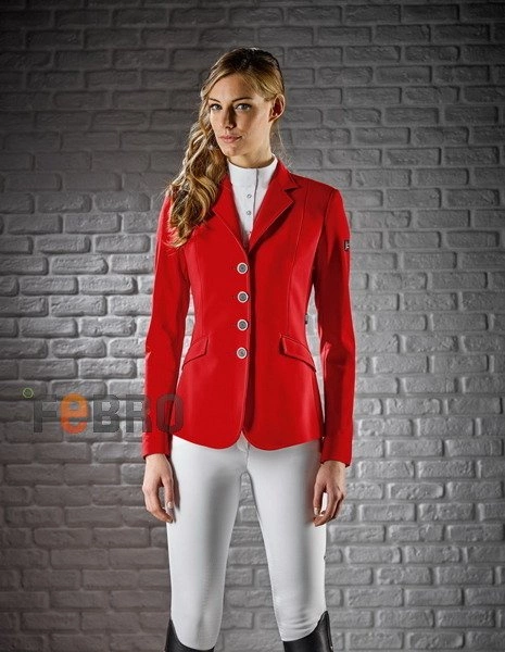 Damski frak Equiline Gait - czerwony (na zamówienie)