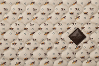 Kentucky czaprak Velvet Horse printing - beżowy