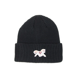 Czapka zimowa Kentucky Horse - czarna z różową grafiką