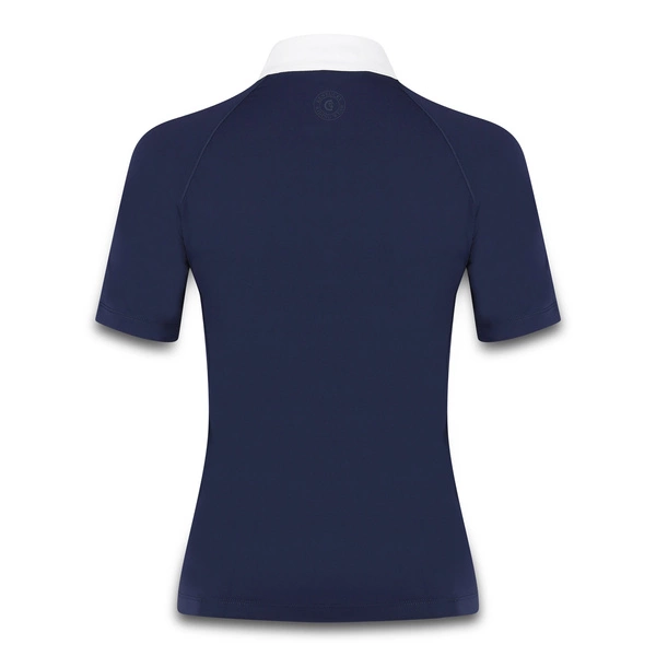 Damska koszula konkursowa z krótkim rękawem Kentucky Classic - granatowa