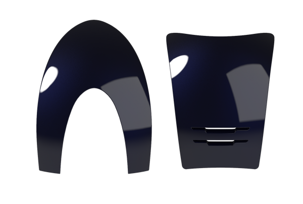 Panele KEP 2.0 Textile Polish Blue - przód + tył