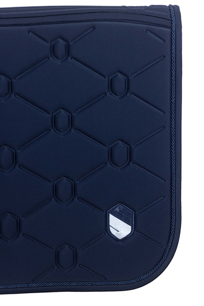 Czaprak Samshield SpineShield Jump Emroidery - granatowy