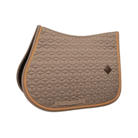 Kentucky czaprak Classic Custom - beżowy z pomarańczowym sznureczkiem