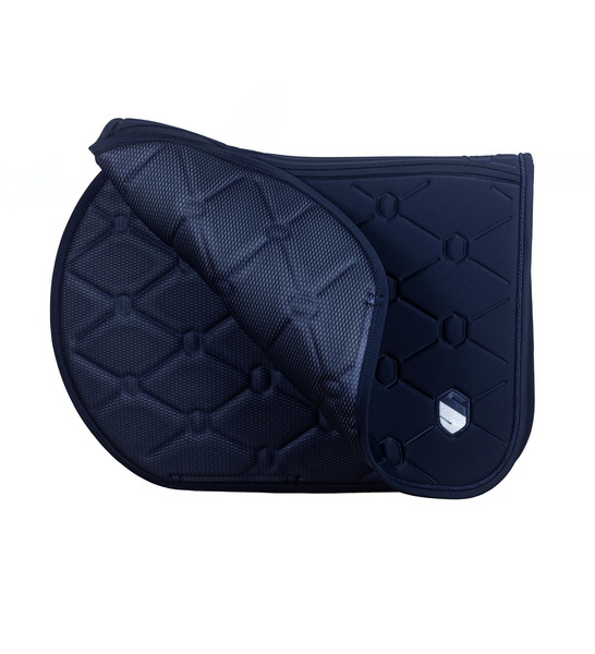 Czaprak Samshield SpineShield Jump Emroidery - granatowy