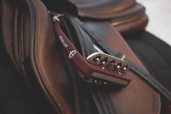 Strzemiona Veredus Vita Stirrup Steel1 - bordowe