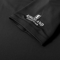 Męska koszulka polo Kingsland Classic Piqué - czarna