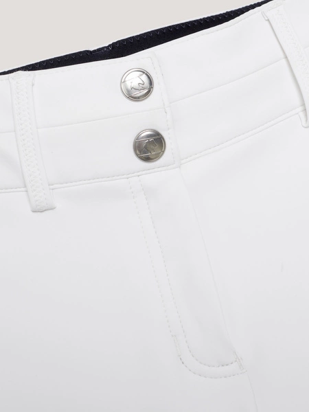 Zimowe thermobryczesy Tommy Hilfiger Equestrian Geneva - białe