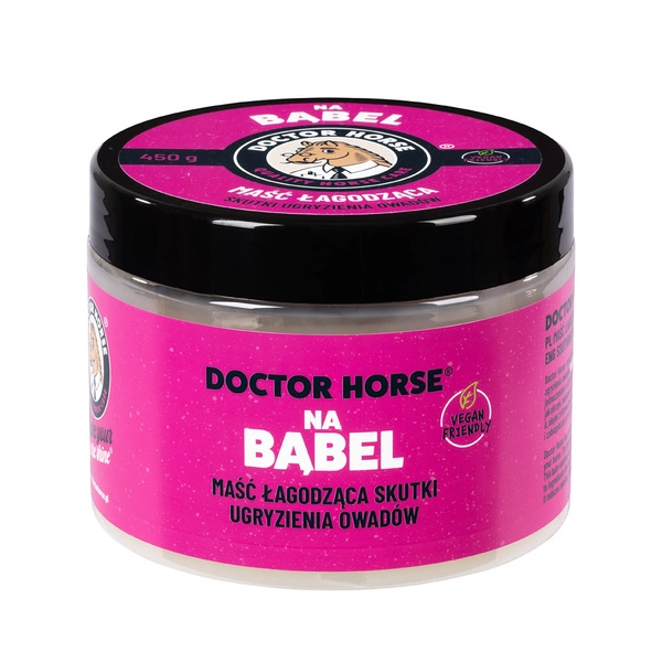 Doctor Horse Na Bąbel – maść łagodząca po ugryzieniach owadów 450g