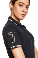Damska koszulka Polo Top Air Ego7 - granatowa