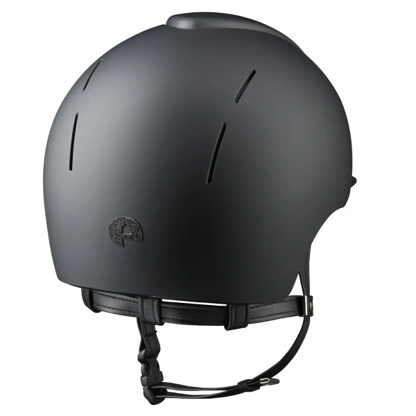 Kask KEP Smart NOVA Textile Star Black - czarny z czarnymi paskami