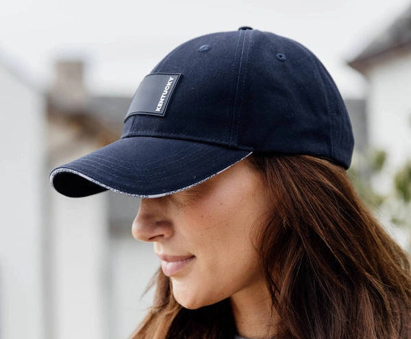 Kentucky czapka Rubber Logo - granatowa