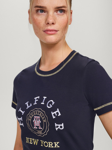 Koszulka Tommy Hilfiger Newport - granatowa
