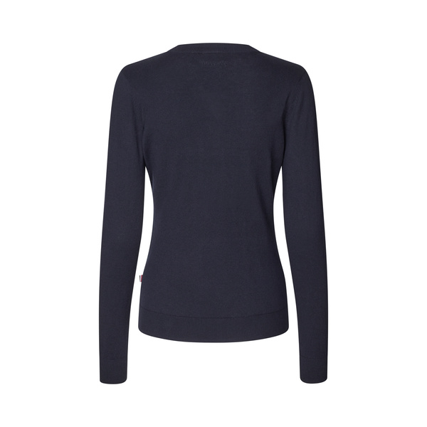 DamskI sweterek Kingsland Classic Ladies V-Neck pullover - granatowy