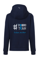 Bluza rozpinana #FebroTeam - granatowa