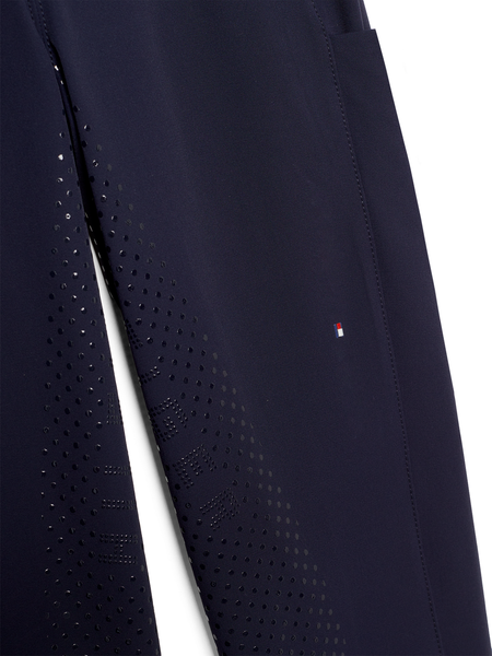 Legginsy Tommy Hilfiger Hudson - granat desert sky