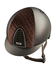 Kask KEP Cromo 2.0 Matt New Milano Shining Velvet Collection - brązowy