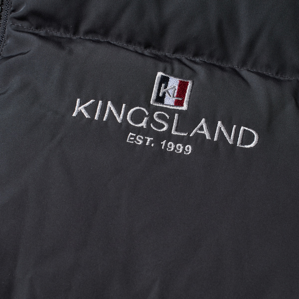 Kurtka Kingsland Classic Unisex Down Jacket - granatowa