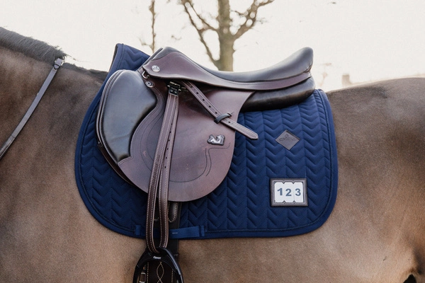 Kentucky czaprak Fishbone Competition Jumping - granatowy