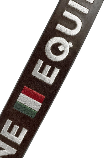 Pasek Equiline Ralph - brązowy