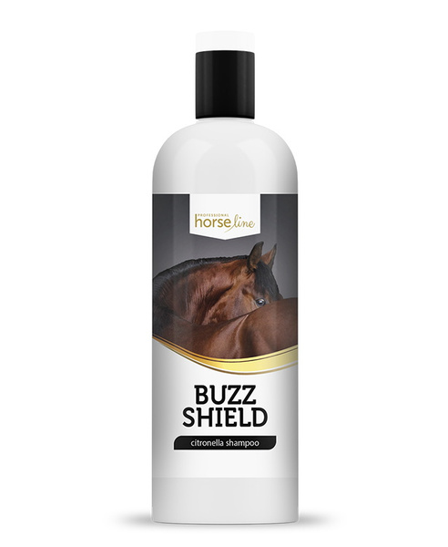 HorseLine PRO Buzz Shield - szampon cytronelowy maskujący koński zapach 500 ml