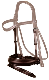 Matowy nachrapnik szwedzki ze skośnikiem Dy'on Dressage