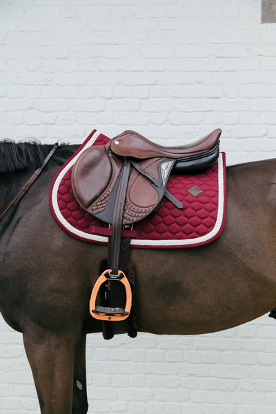 Kentucky czaprak Plaited Cord - bordowy