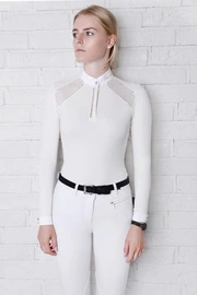 Koszula konkursowa Fleur de Lys Poppy - kremowa