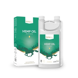 HorseLinePRO Hemp Oil - olej lniano-konopny 1000ml