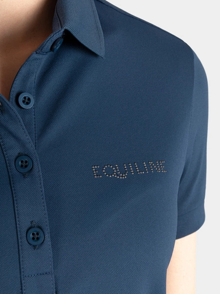 Koszulka polo Evae Equiline - jasny granat