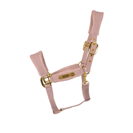Kentucky kantar anatomiczny Velvet - jasny róż