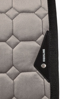 Czaprak Equiline Velvet Octagon Garog - jasnoszary