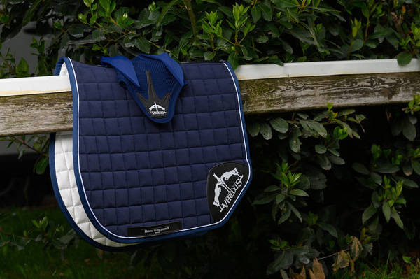 Veredus czaprak skokowy Saddlecloth Microfiber Jumping S1 - granatowy