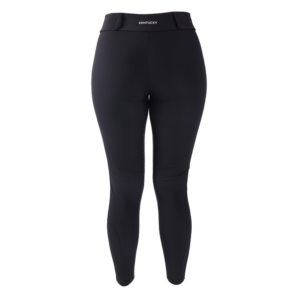Damskie legginsy Kentucky Classic z kolanowym lejem - granatowe