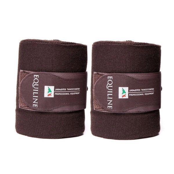 Owijki stajenne Equiline (długość 4m.) - brązowe