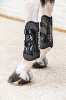 Kentucky ochraniacze Tendon Boots Bamboo Velcro - czarne