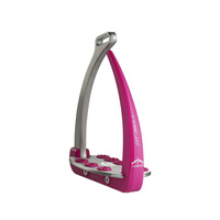 Strzemiona Veredus Vita Stirrup Steel1 - różowe