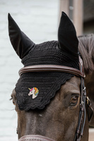 Kentucky nauszniki Wellington Wave Unicorn - czarne