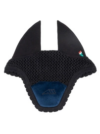 Nauszniki Velvet Equiline Garog - czane / granat